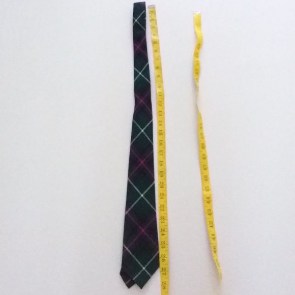 Mac Donald tartan 100% wool tie - Picture 4 of 7